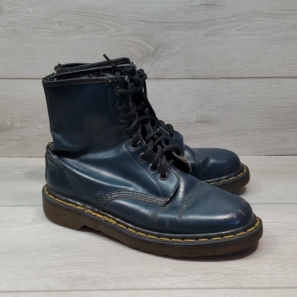 Vintage Doc Dr.Martens Womens The Original England Chunky Boots shoes UK5 US7